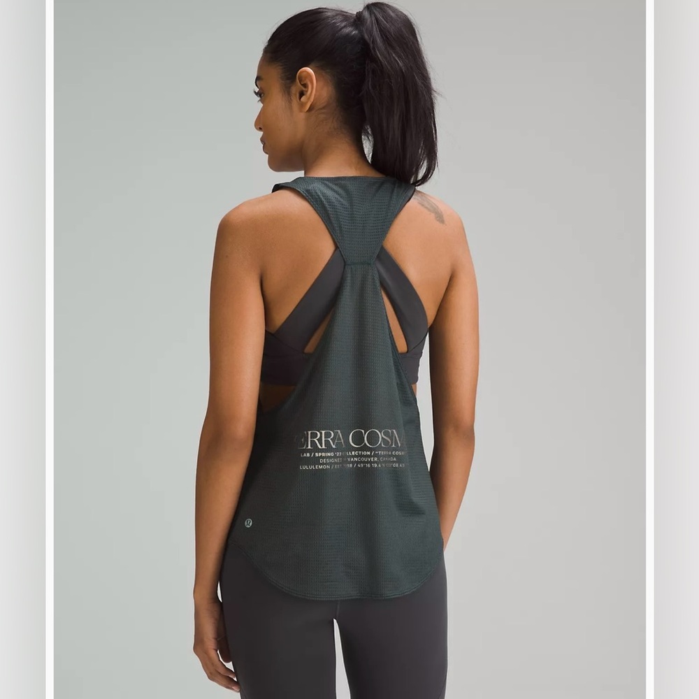 Lululemon Lab Grid Mesh Singlet Graphic - image 2